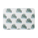 Search for deer bath mats Winter wonderland