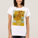 Search for sunflower tshirts Vincent van gogh