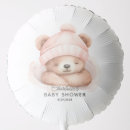 Search for teddy bear balloons Girl baby shower