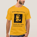 Search for beethoven tshirts Ludwig van beethoven