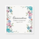 Search for quinceanera party tableware Botanical