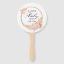 Search for baby shower hand fans Boho