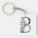 Search for letter b keychains Watercolor