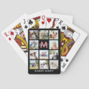 Search for name playing cards Photo collage