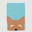 Search for dog golf towels Blue