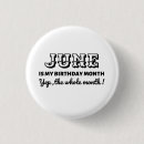 Search for birthday month buttons Funny