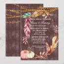 Search for string lights rehearsal dinner invitations Autumn