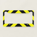Search for yellow license plate frames Black