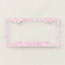 Search for colorful license plate frames Pastel