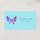 Search for butterfly business cards Purple