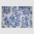 Search for blue toile tissue paper Elegant