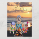 Search for beach party dogs invitations Humor