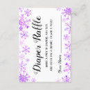Search for winter diaper raffle baby shower invitations Pink