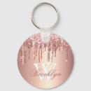 Search for glitter keychains Blush pink