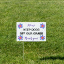 Search for keep off outdoor signs Lawn