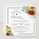 Search for sunflower invitations Watercolor floral