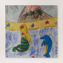 Search for fantasy mermaid puzzles Dolphin