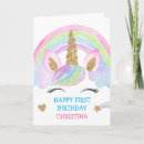 Search for unicorn birthday cards Rainbow