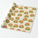 Search for fast food wrapping paper burgers