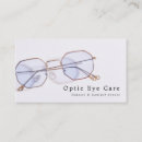 Search for optician business cards Contact lenses