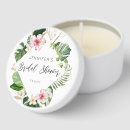 Search for tropical bridal shower favors Elegant