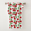 Search for cherry red bath towels Cherries