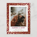 Search for couples first christmas cards Bride and groom