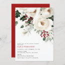 Search for holiday bridal shower invitations Festive