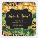 Search for leopard print birthday stickers Thank you