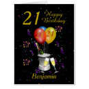 Search for 21st birthday cards 21 years old
