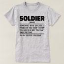 Search for military christmas tshirts Soldier