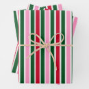Search for candy cane wrapping paper Red