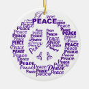 Search for world peace ornaments Planet