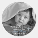 Search for baptism thank you stickers Christening