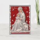 Search for vintage religious christmas cards Madonna and child