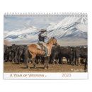 Search for western calendars Ranching