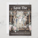Search for antler save the dates Boho