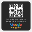 Search for review stickers Business review link