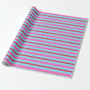 Search for blue and pink striped wrapping paper For her