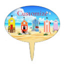 Search for beach cake toppers Tropical