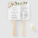 Search for blush pink wedding programs Rustic