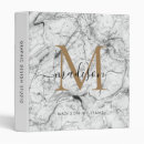 Search for marble binders Monogrammed