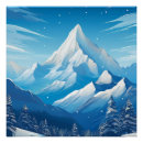 Search for snowy mountain posters Winter wonderland