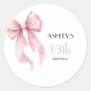 Search for 13th birthday stickers Coquette