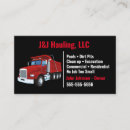 Search for dump truck business cards Construction