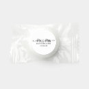 Search for guests wedding favors Script typography
