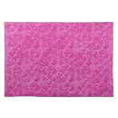 Search for hot pink placemats Vintage