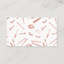 Search for lipstick business cards Rose gold
