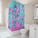 Search for pink and turquoise shower curtains Abstract