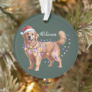 Search for golden retriever ornaments Festive